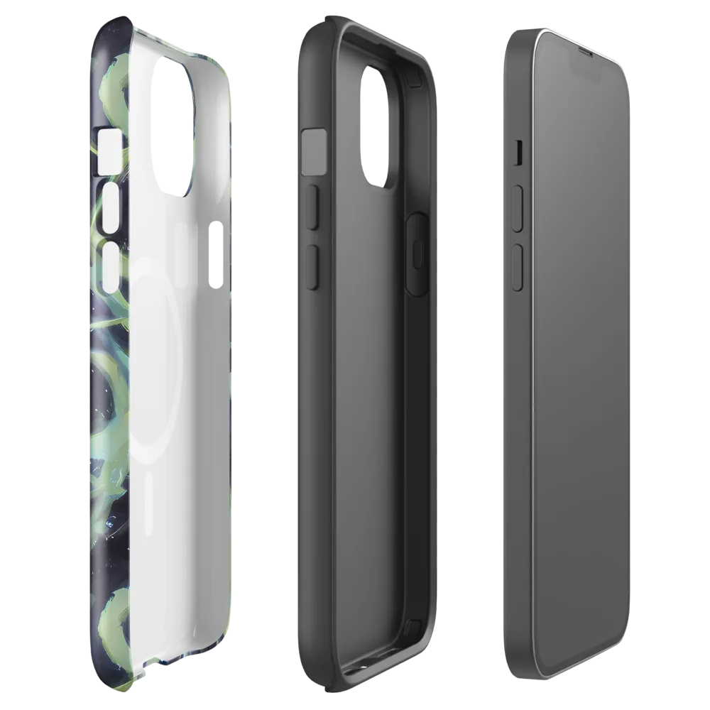 Lunar Cellscape on MagSafe Tough Case for iPhone® — Front