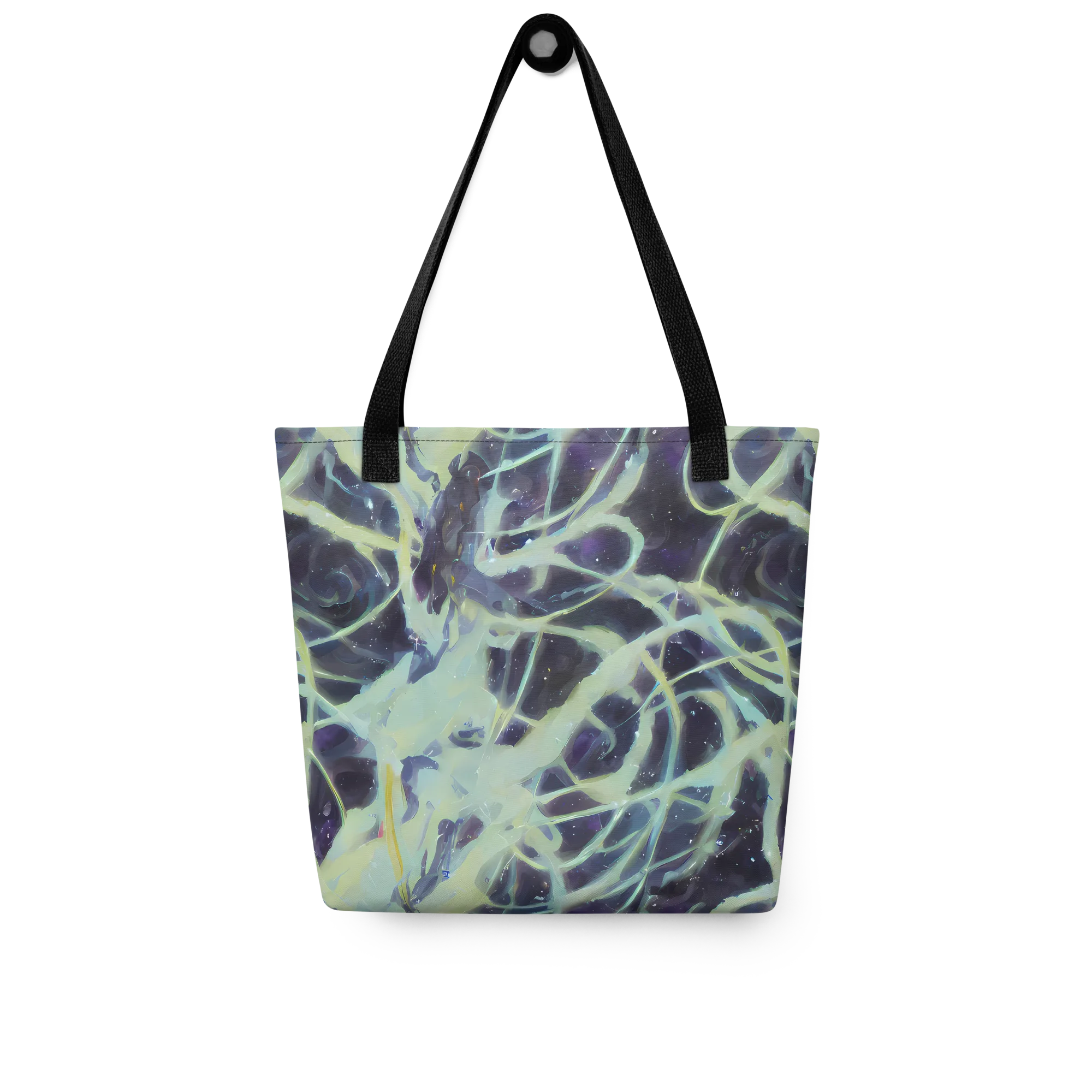 Lunar Cellscape on Tote Bag — Front