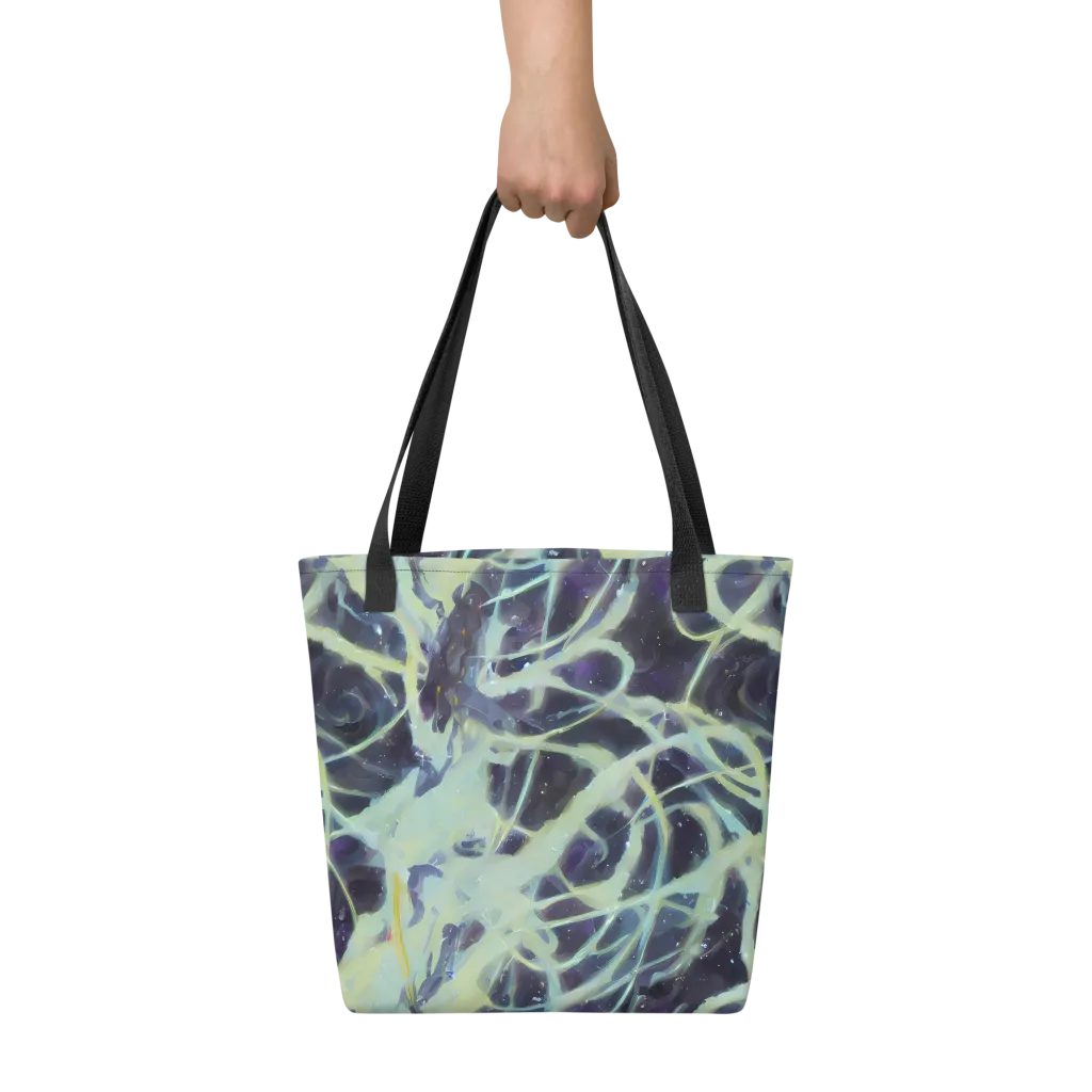 Lunar Cellscape on Tote Bag — Front