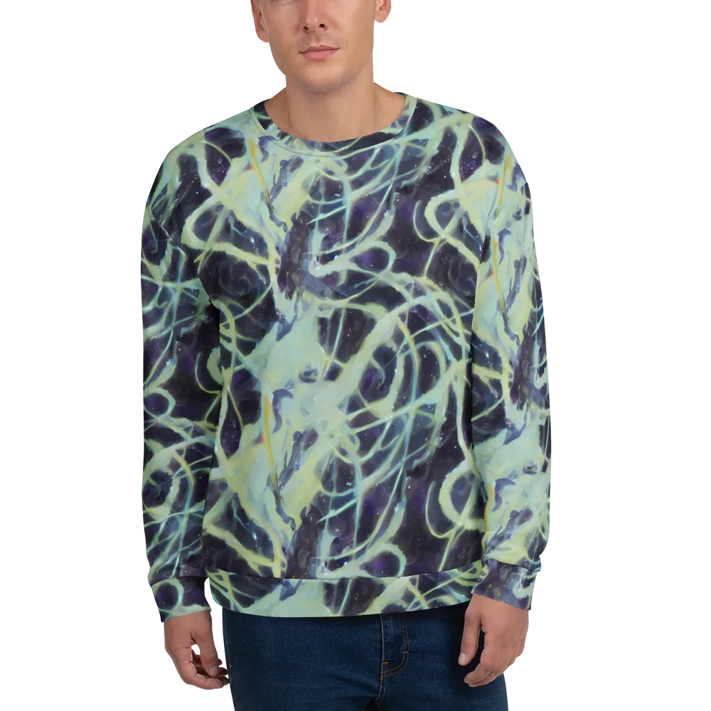 Lunar Cellscape on Sweatshirt — Front