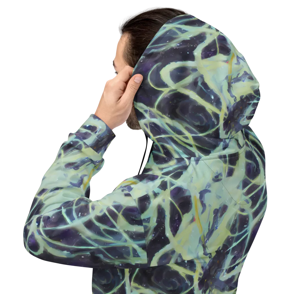 Lunar Cellscape on Hoodie — Back