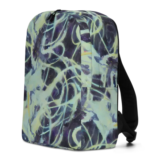 Lunar Cellscape on a Minimalist Backpack
