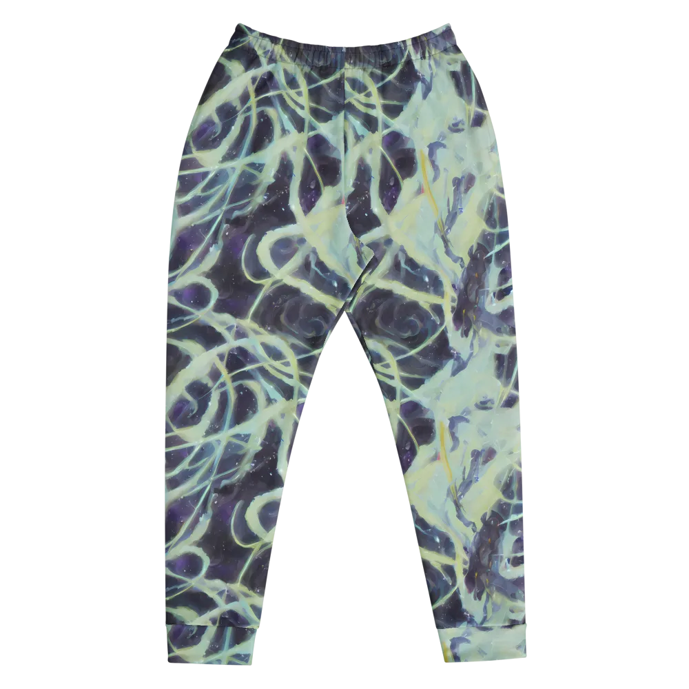 Lunar Cellscape on Men's Joggers — Front
