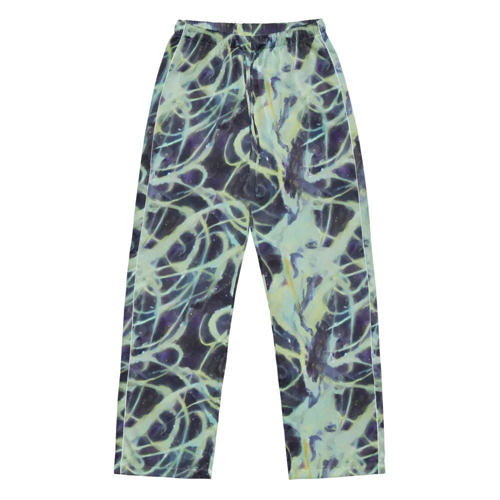 Lunar Cellscape on Women's Pajama Pants — Front