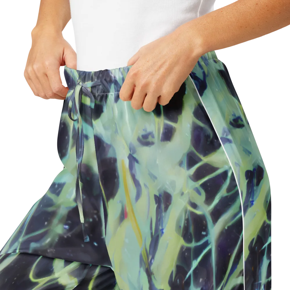Lunar Cellscape on Women's Pajama Pants — Product details