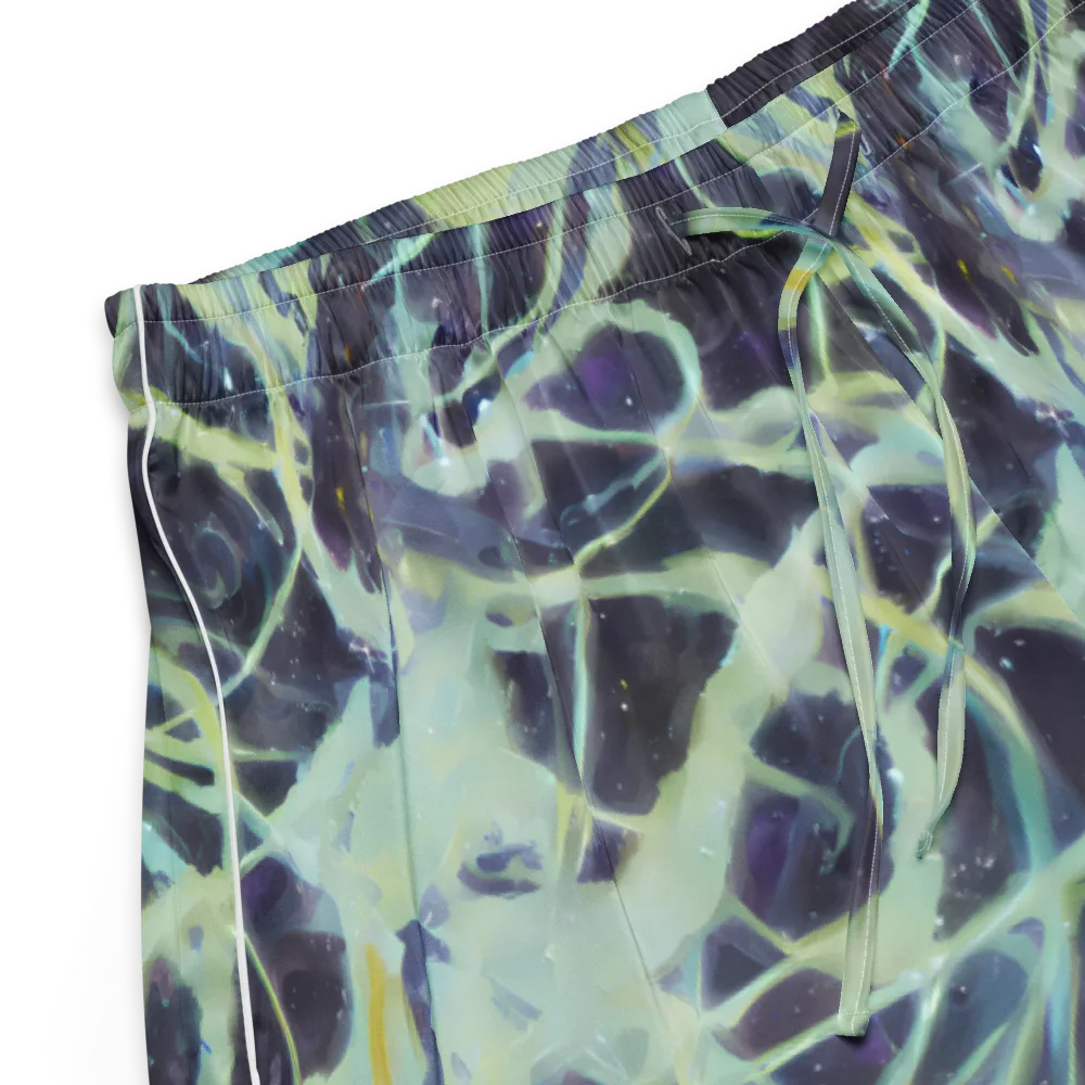 Lunar Cellscape on Women's Pajama Shorts — Product details