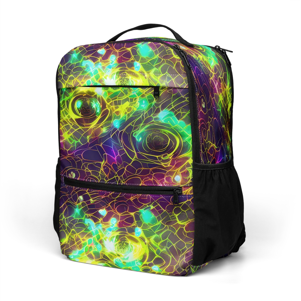 Glow Reef on Utility Backpack — Left Front
