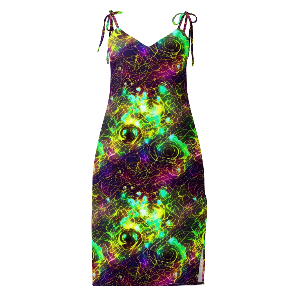Glow Reef on Slip Dress — Front