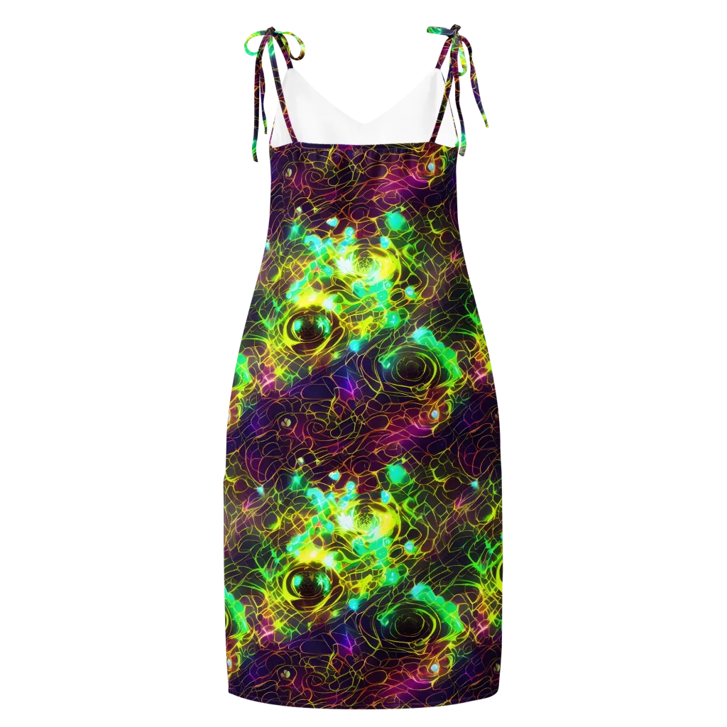 Glow Reef on Slip Dress — Back