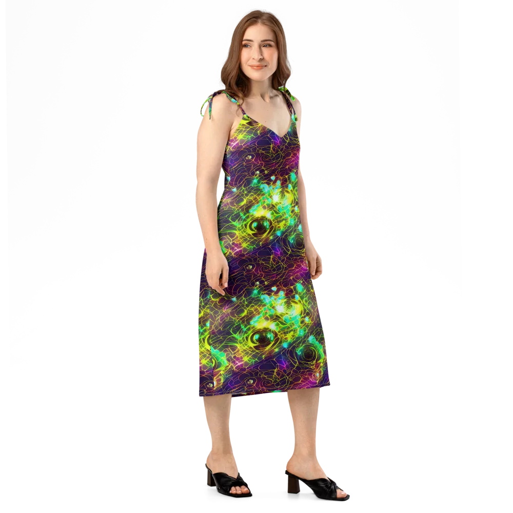Glow Reef on Slip Dress — Right Front