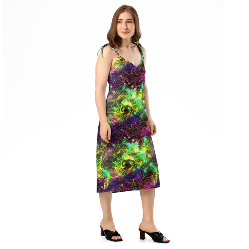 Glow Reef on a Slip Dress