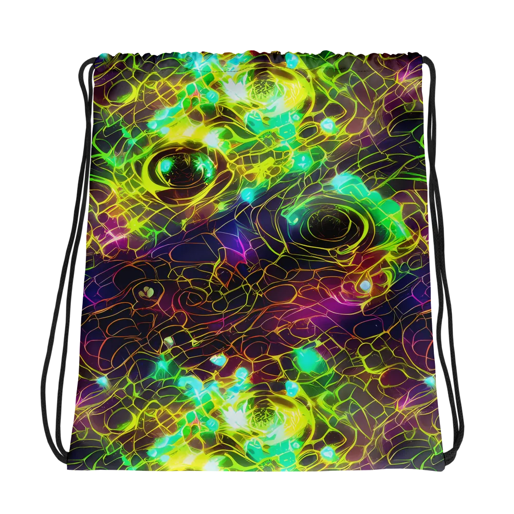 Glow Reef on Drawstring Bag — Photo