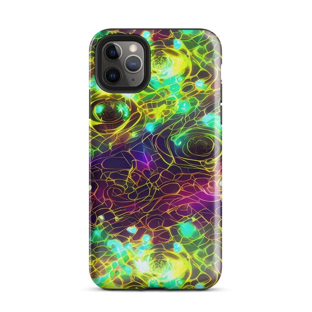 Glow Reef on Tough Case for iPhone® — Front