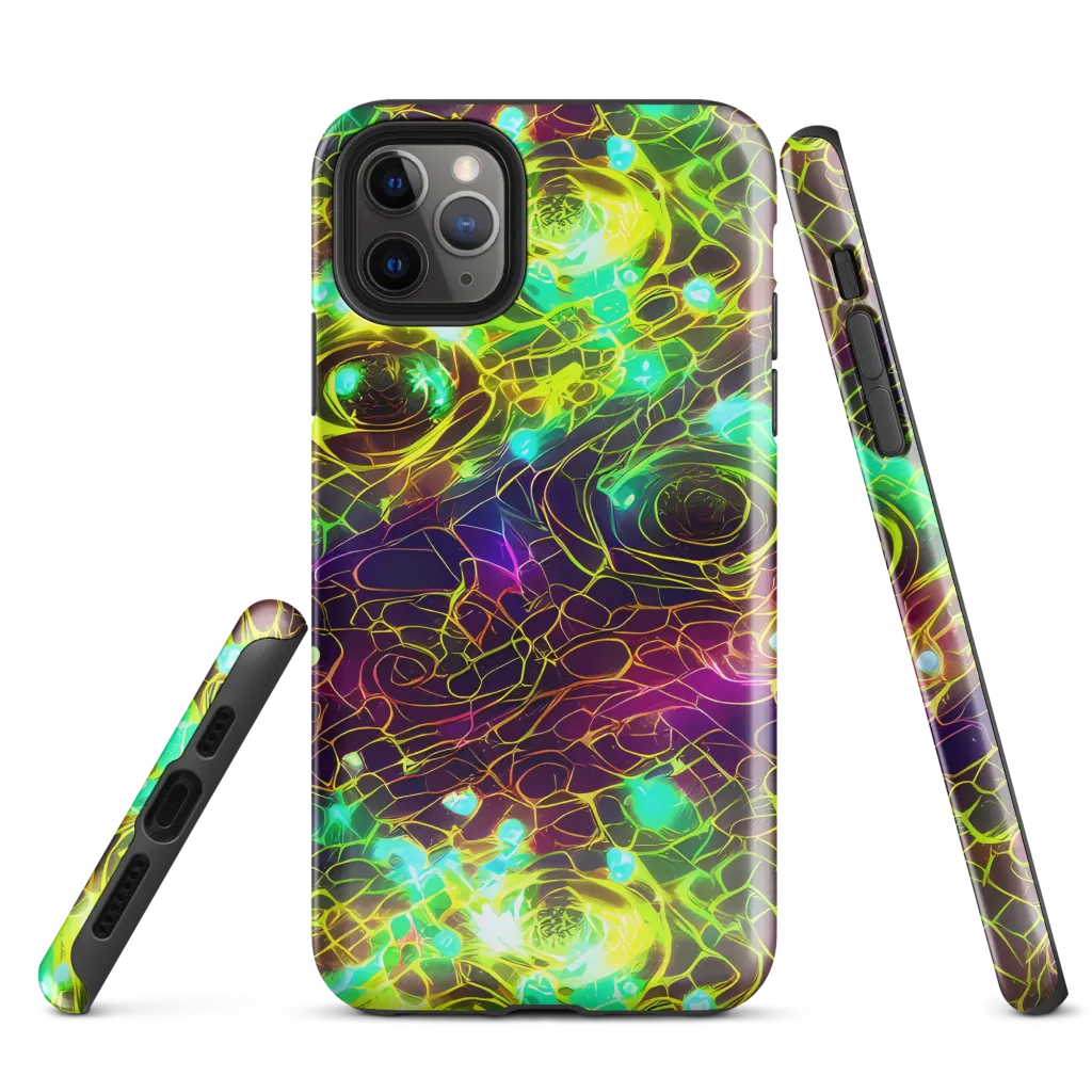 Glow Reef on Tough Case for iPhone® — Front