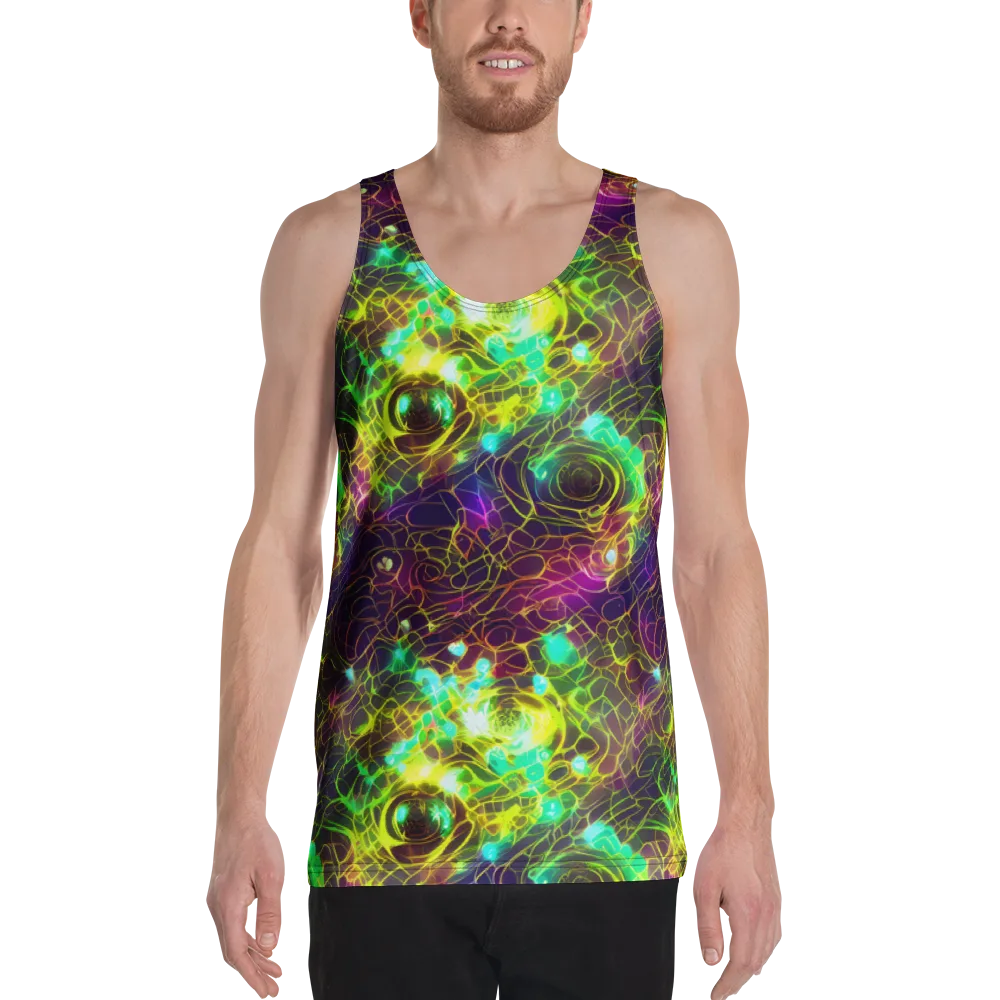 Glow Reef on Men's Tank Top — Front