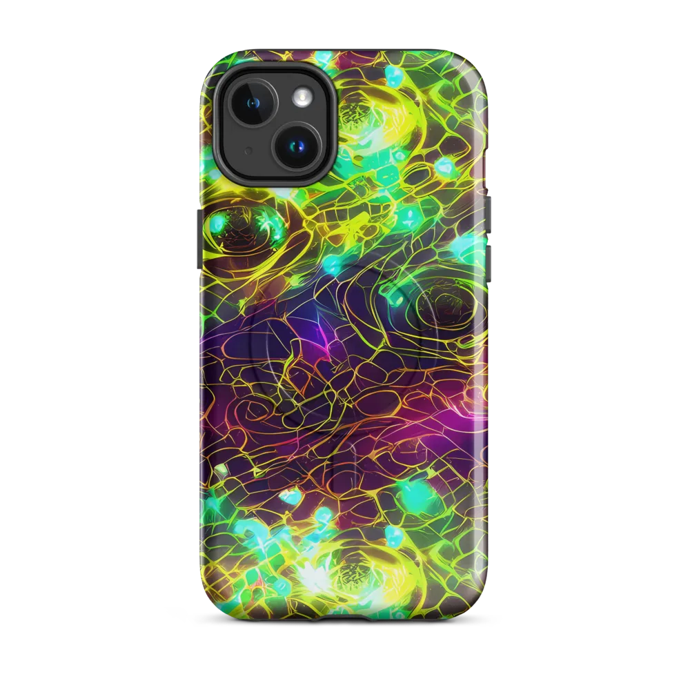 Glow Reef on MagSafe Tough Case for iPhone® — Front