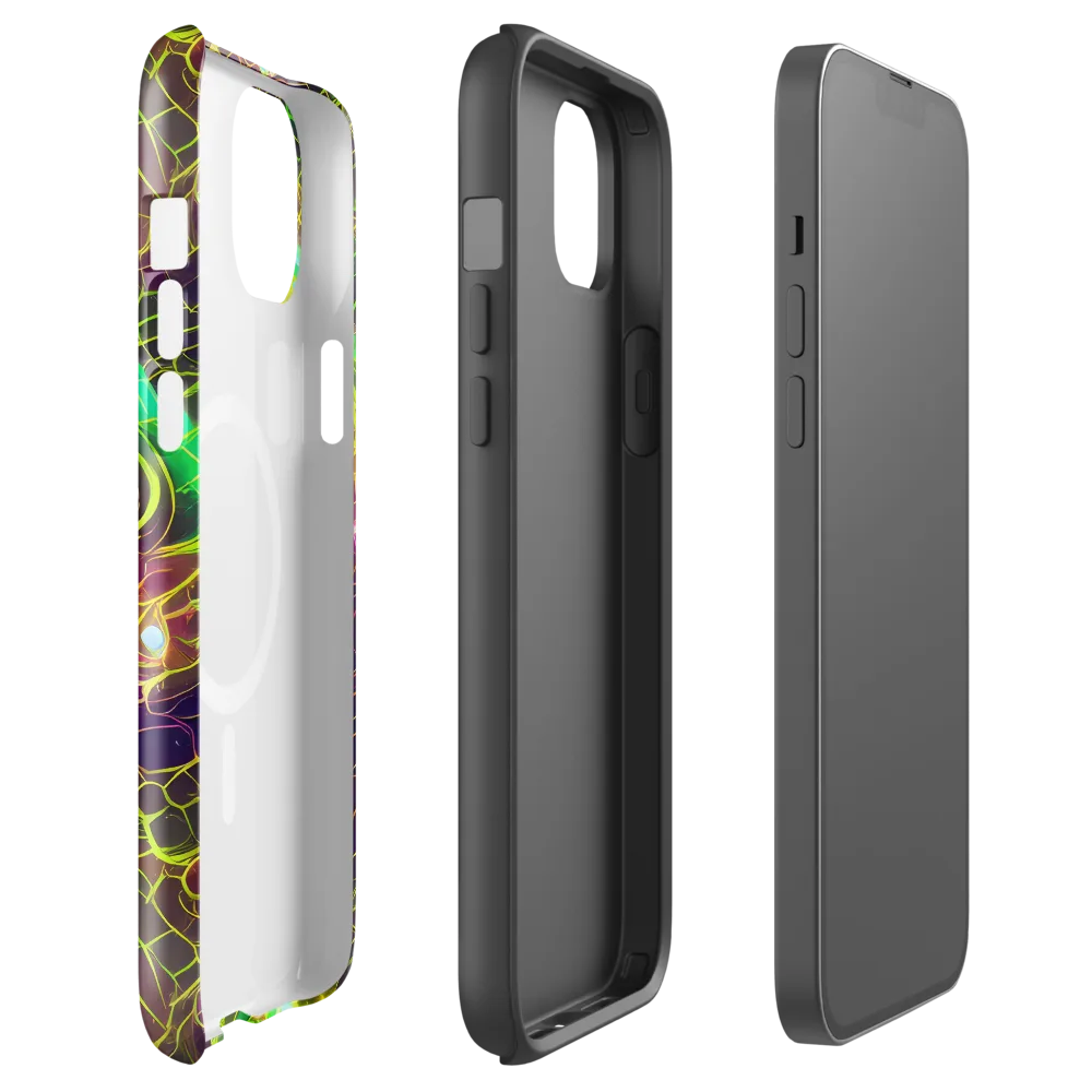Glow Reef on MagSafe Tough Case for iPhone® — Front