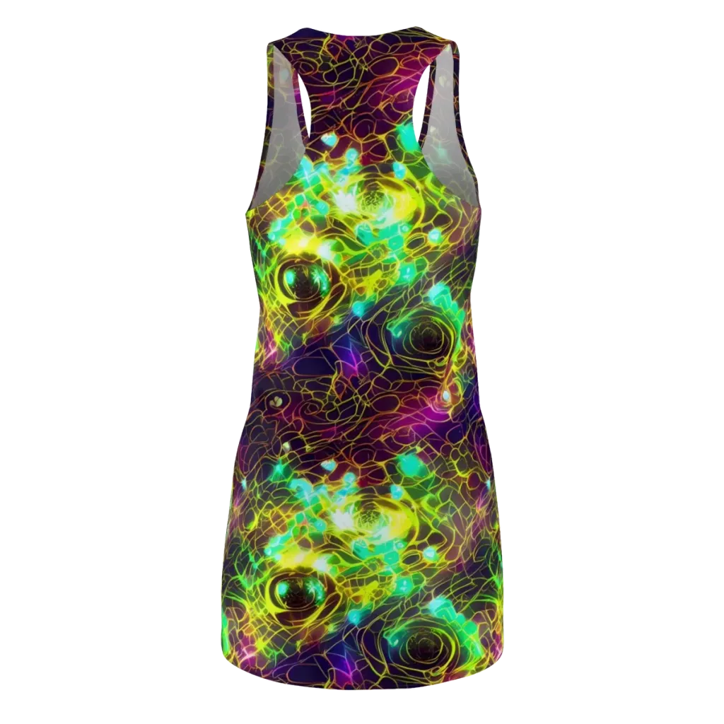 Glow Reef on Racerback Dress — Back