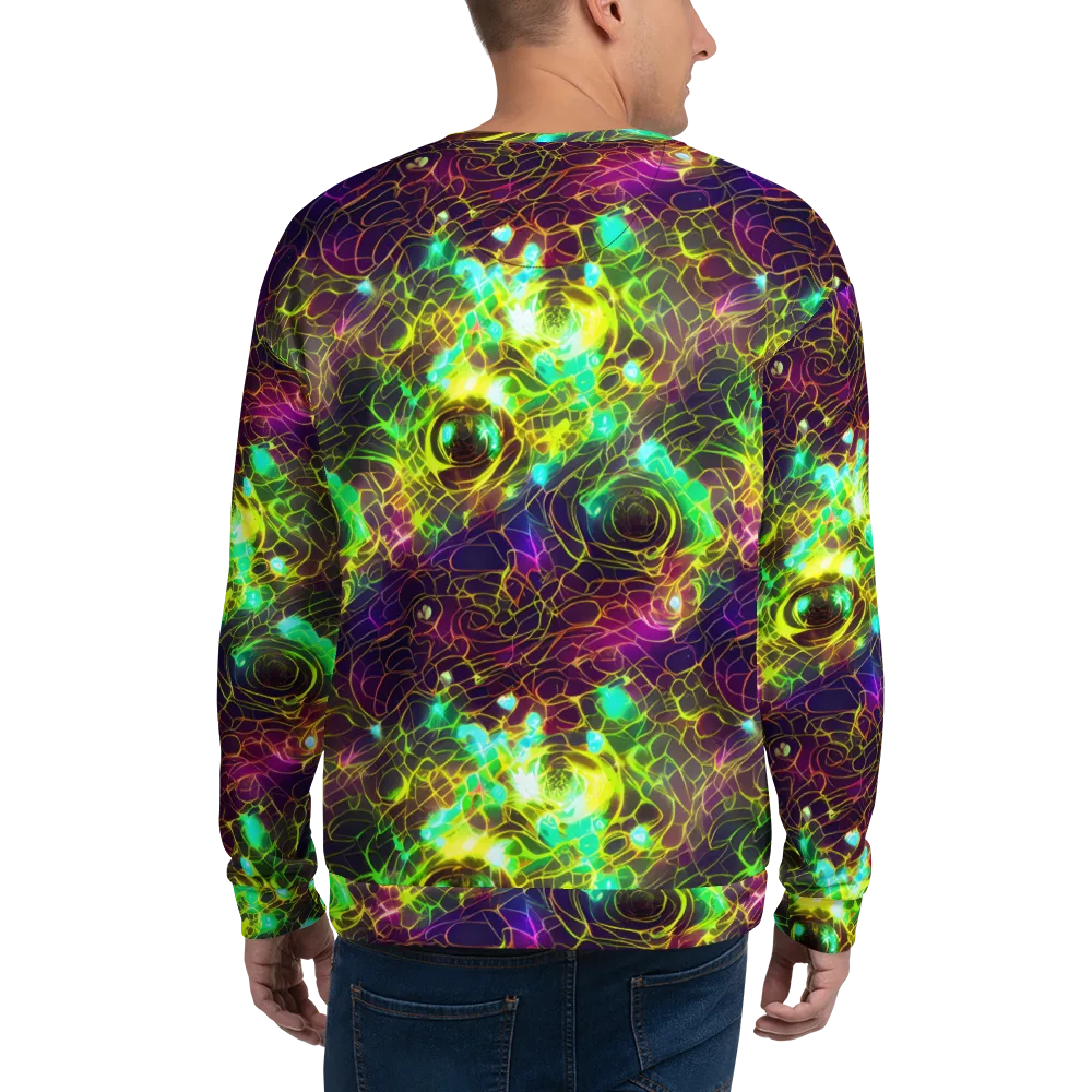 Glow Reef on Sweatshirt — Back
