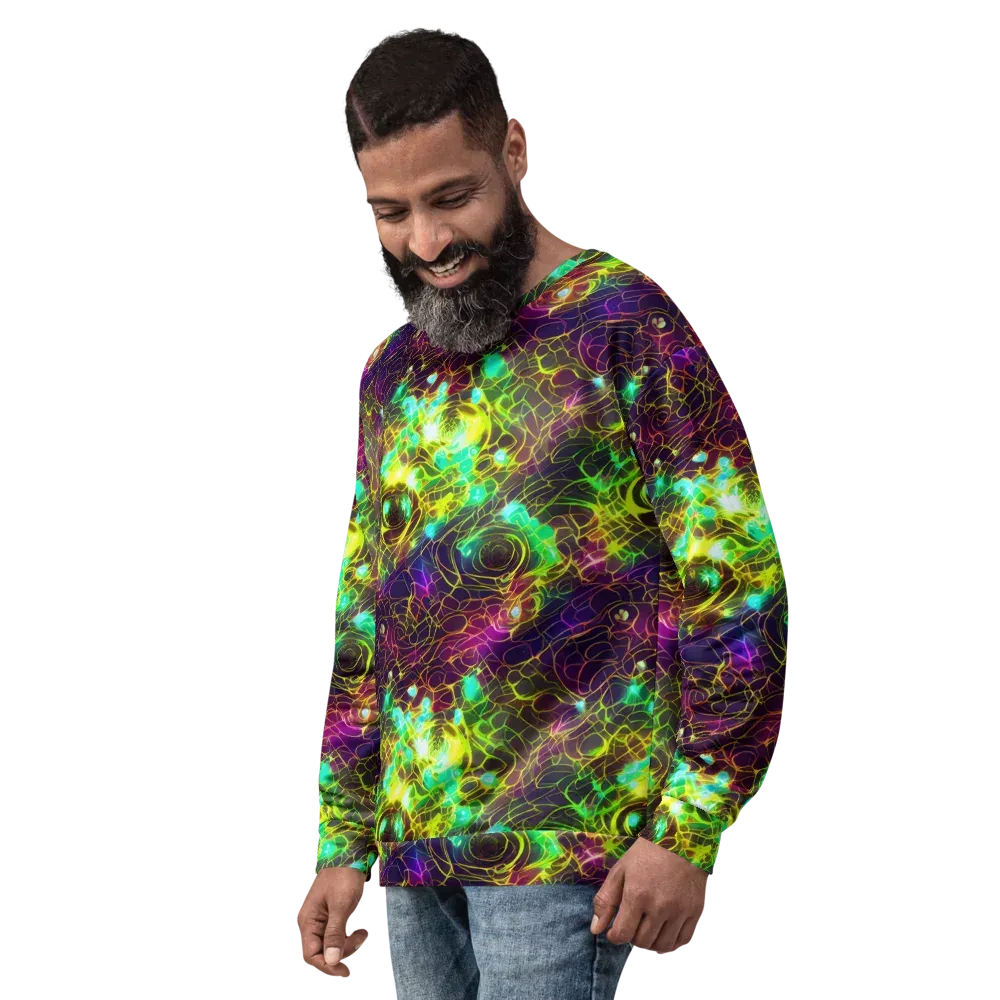 Glow Reef on Sweatshirt — Left Front