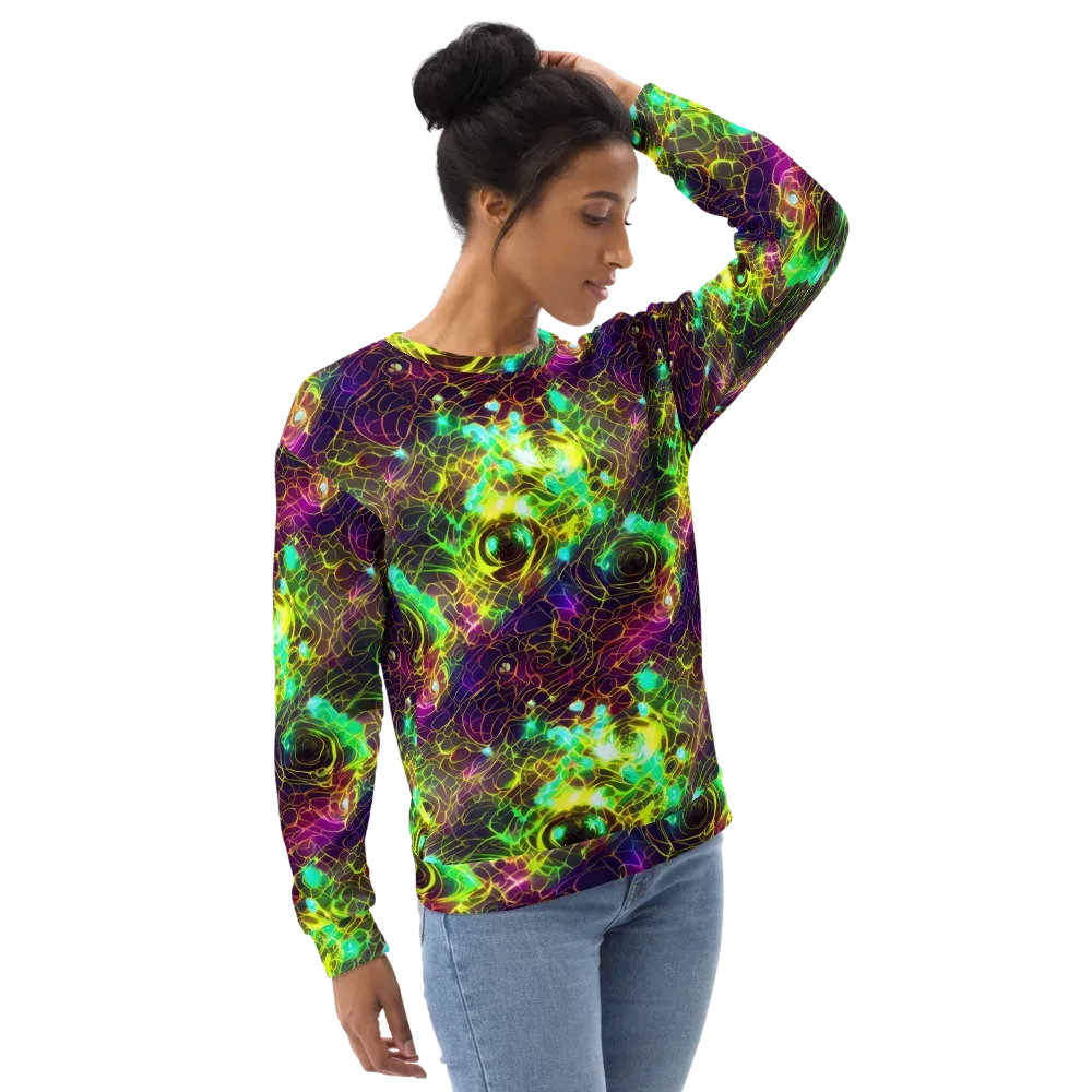Glow Reef on Sweatshirt — Right Front