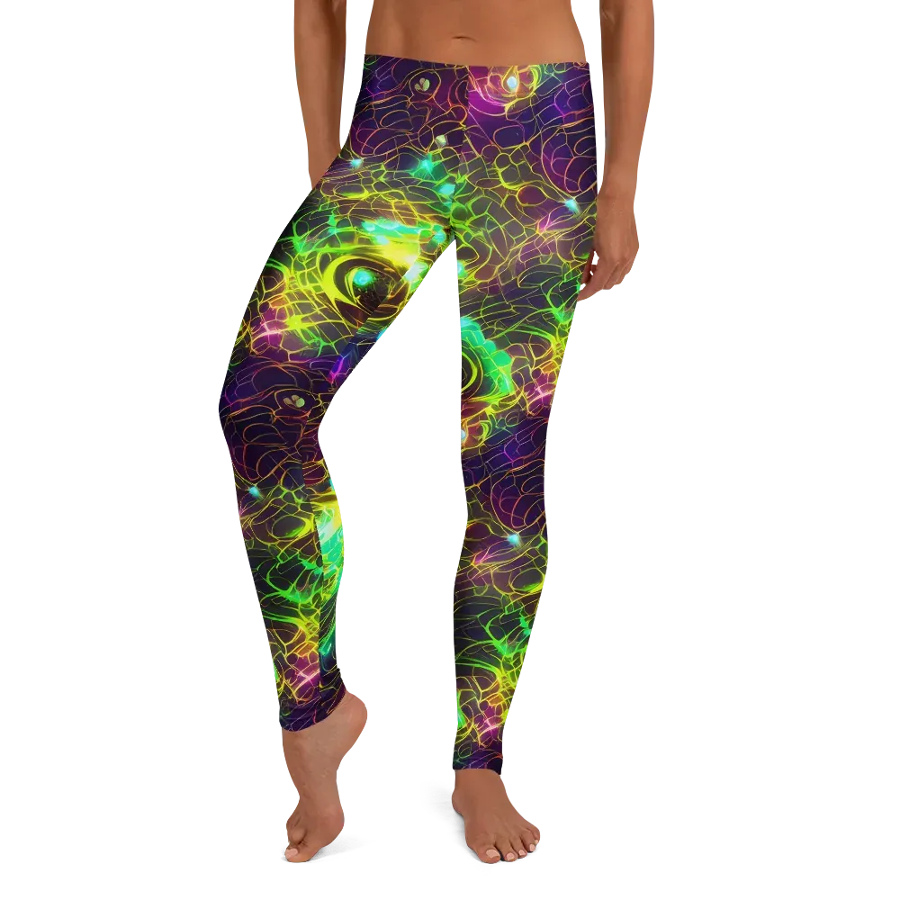 Glow Reef on Leggings — Front