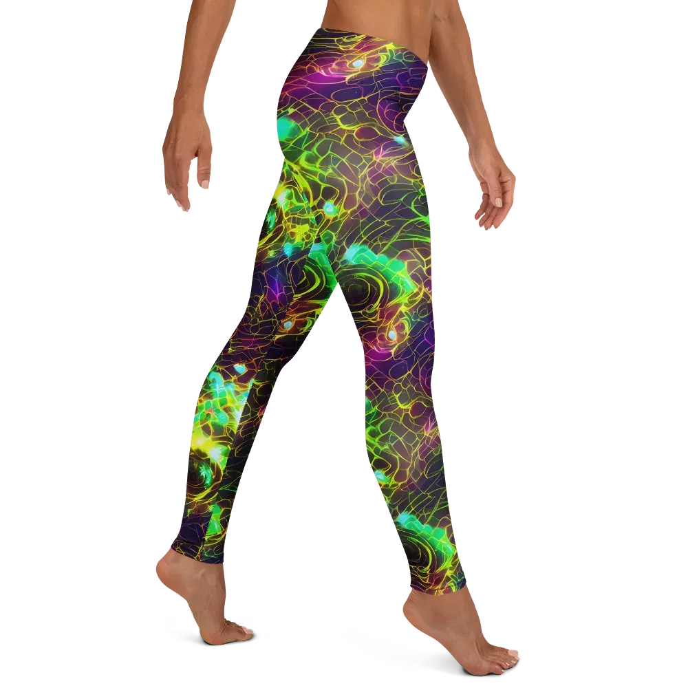 Glow Reef on Leggings — Right