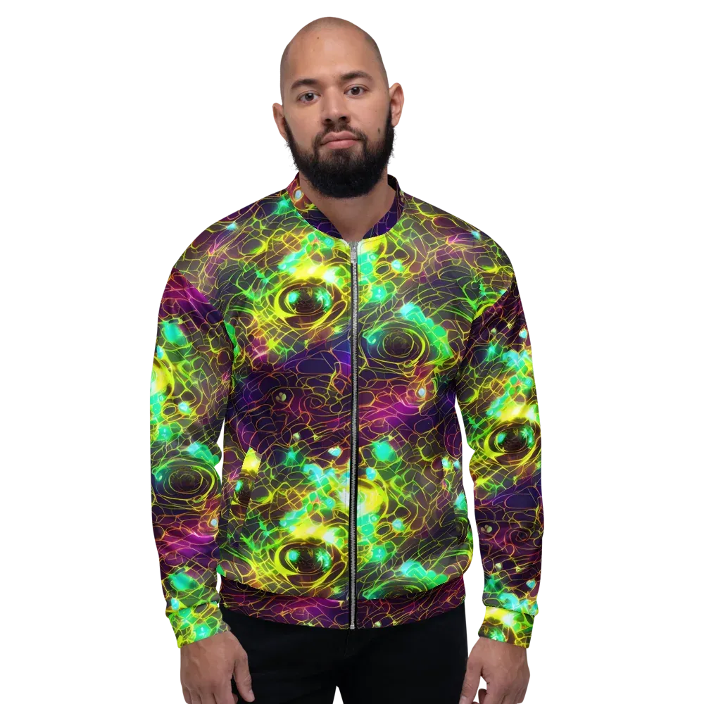 Glow Reef on Bomber Jacket — Front