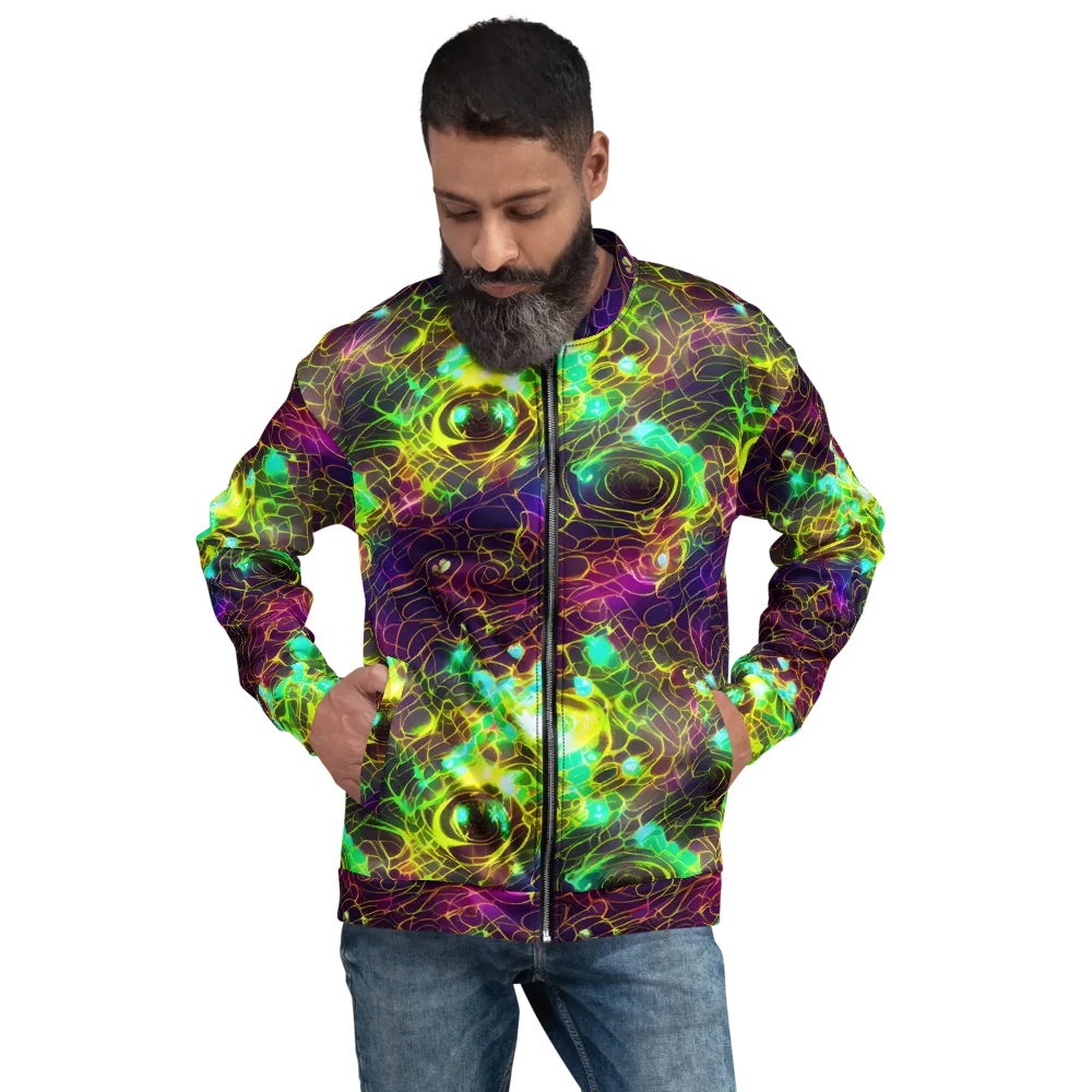 Glow Reef on Bomber Jacket — Front