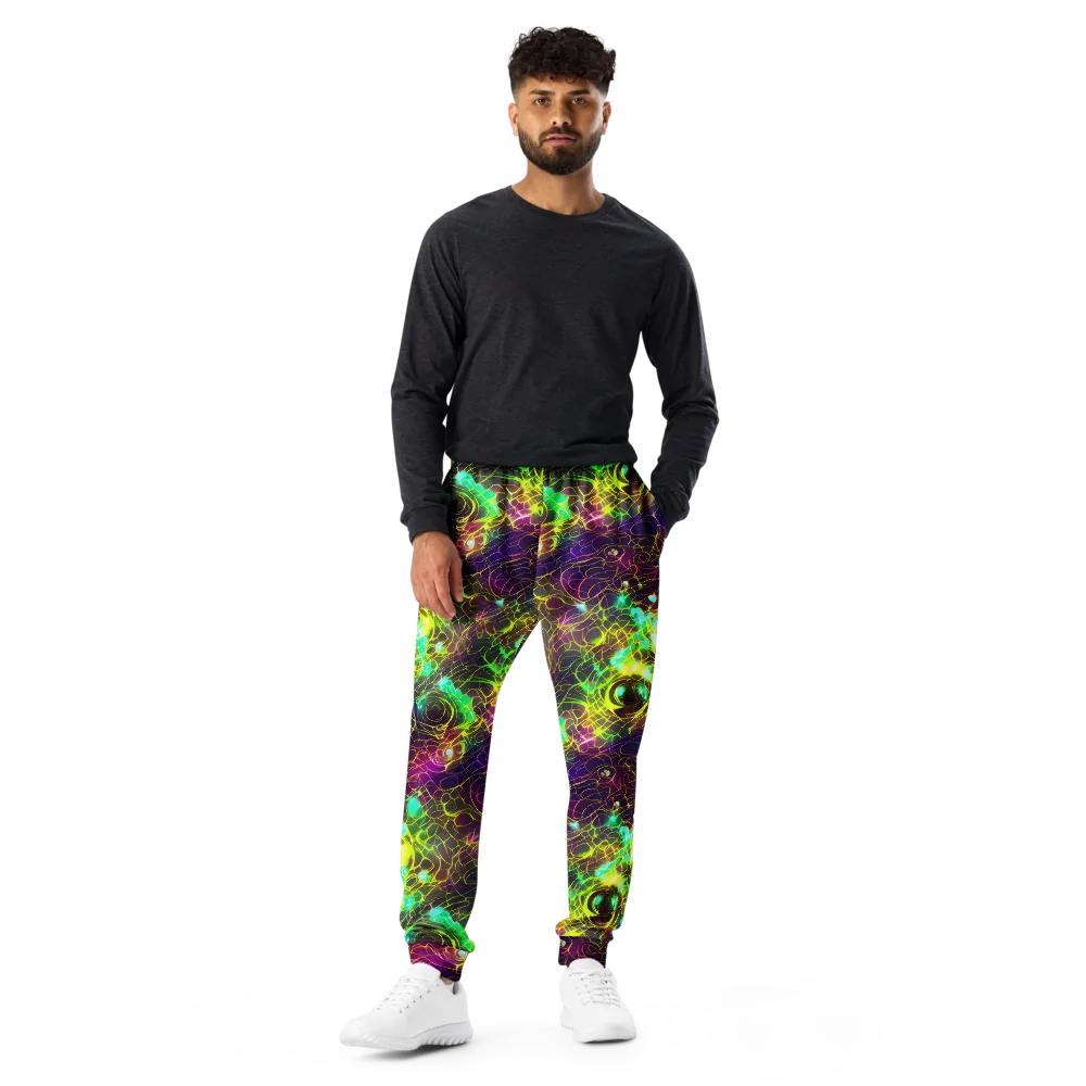 Glow Reef on Men's Joggers — Front