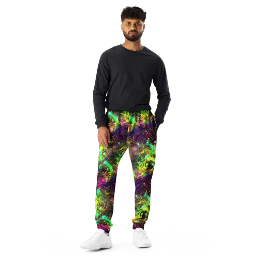 Glow Reef on a Men's Joggers