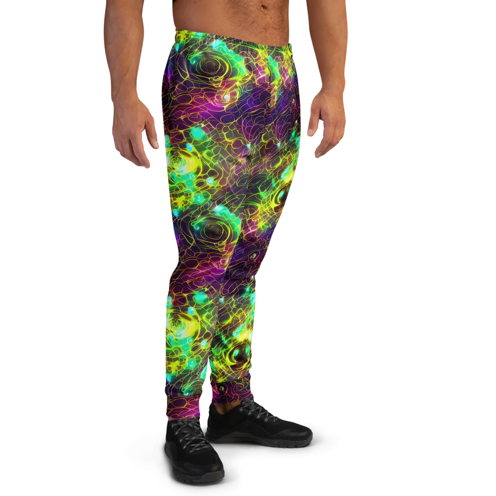 Glow Reef on Men's Joggers — Right