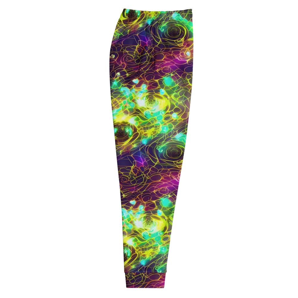 Glow Reef on Men's Joggers — Right