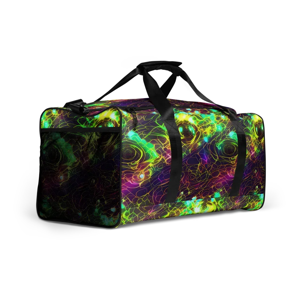 Glow Reef on Duffle Bag — Right Front