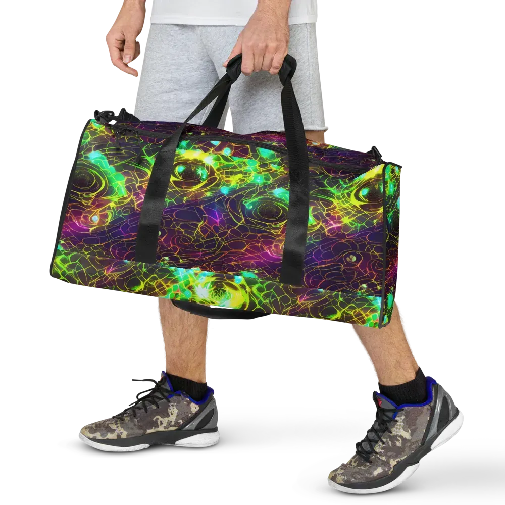 Glow Reef on Duffle Bag — Front