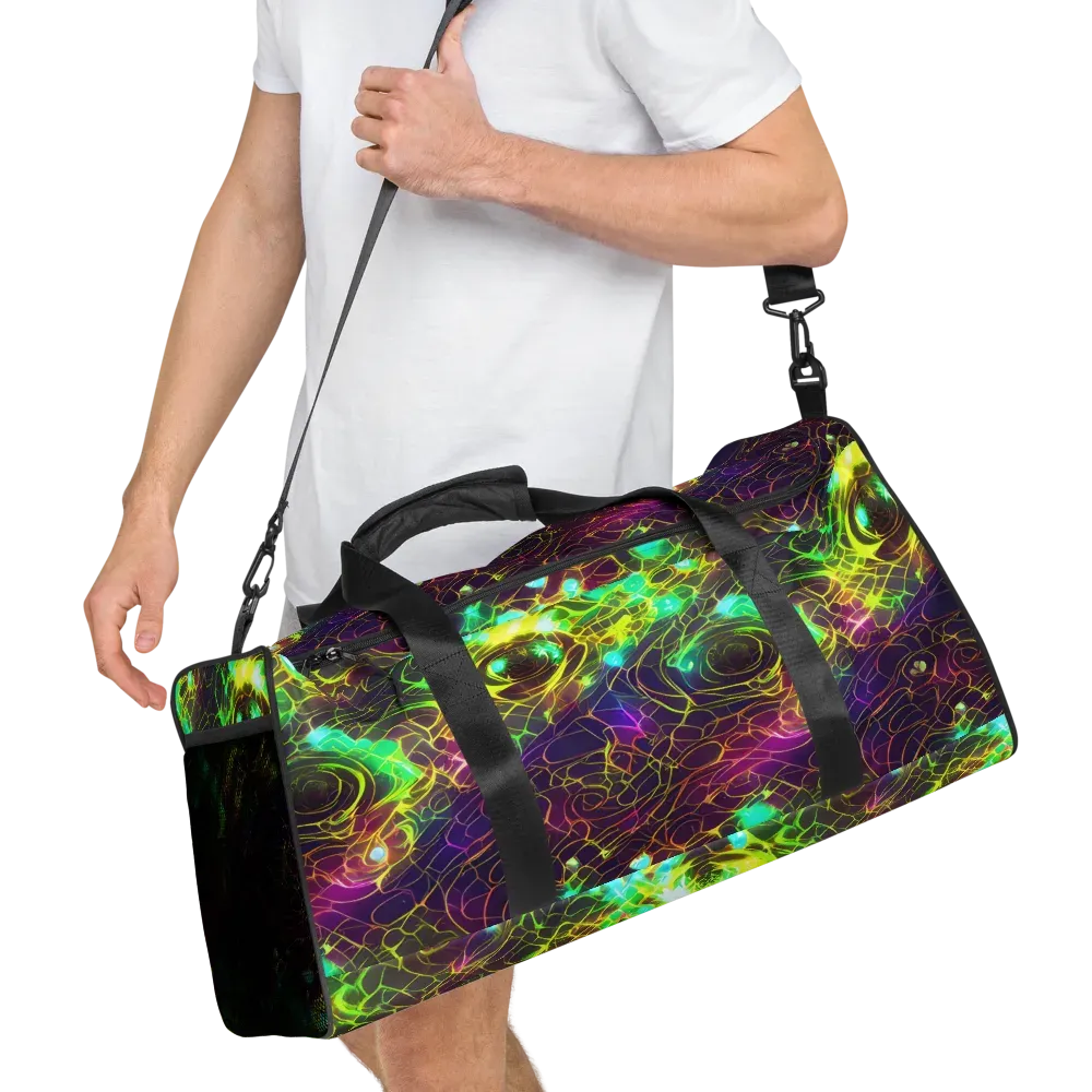 Glow Reef on Duffle Bag — Right Front
