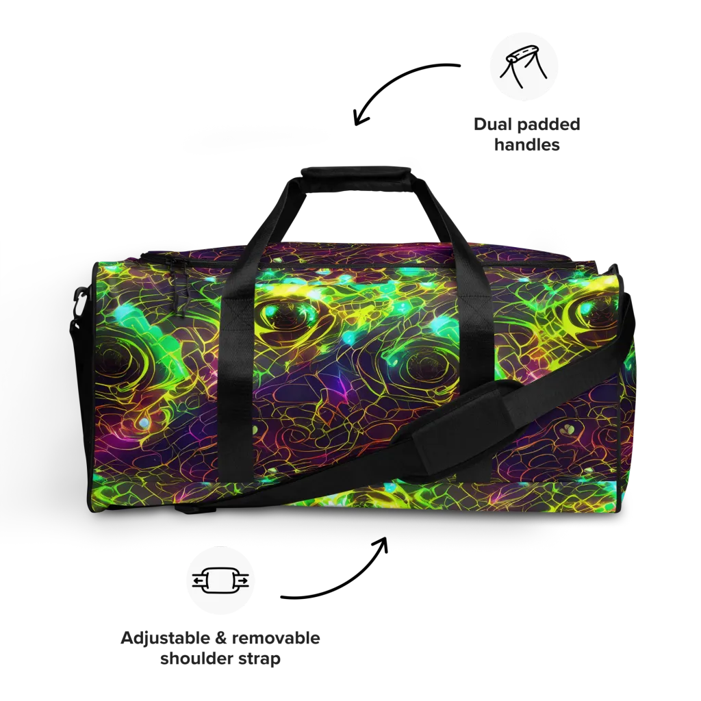 Glow Reef on Duffle Bag — Front