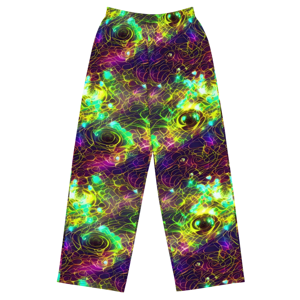 Glow Reef on Wide-Leg Pants — Front