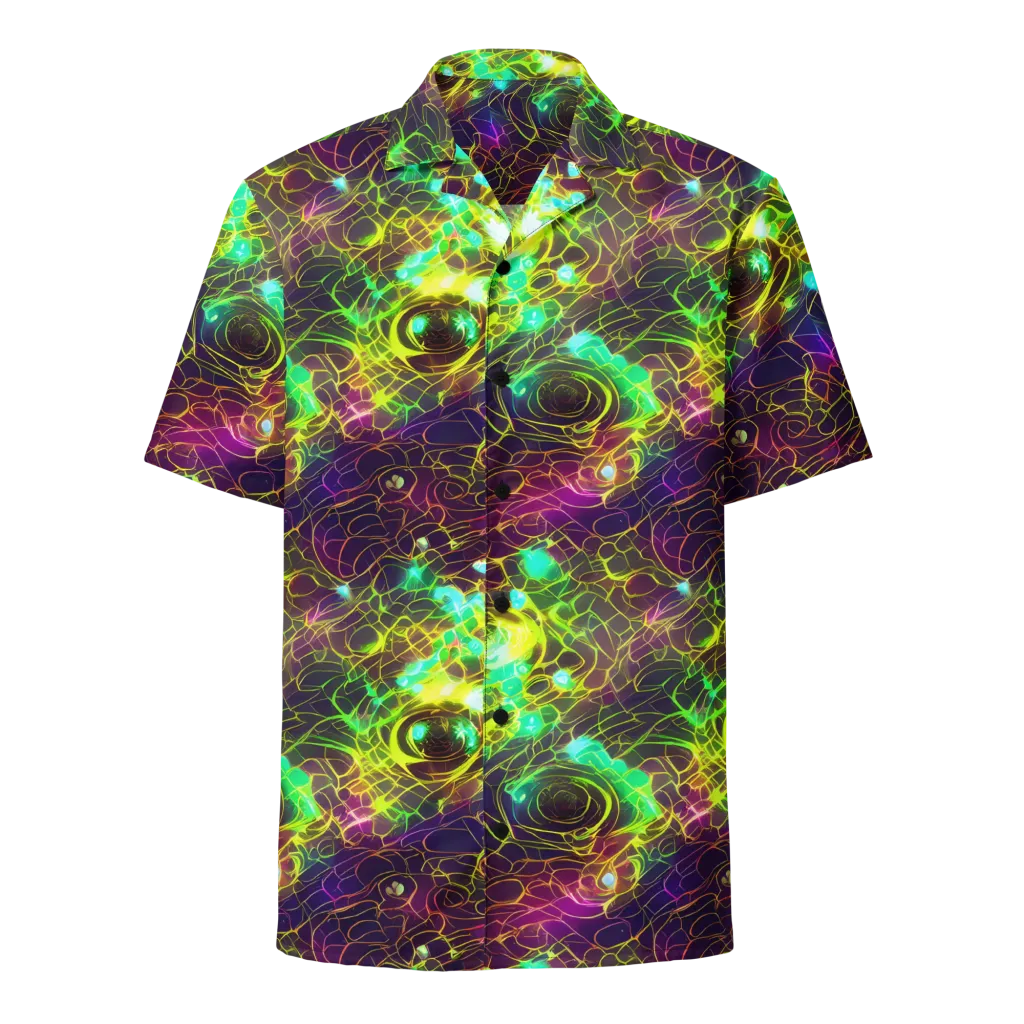 Glow Reef on Button Shirt — Front