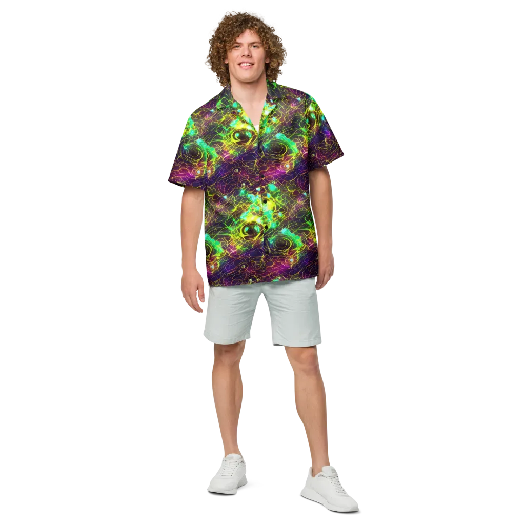 Glow Reef on Button Shirt — Front