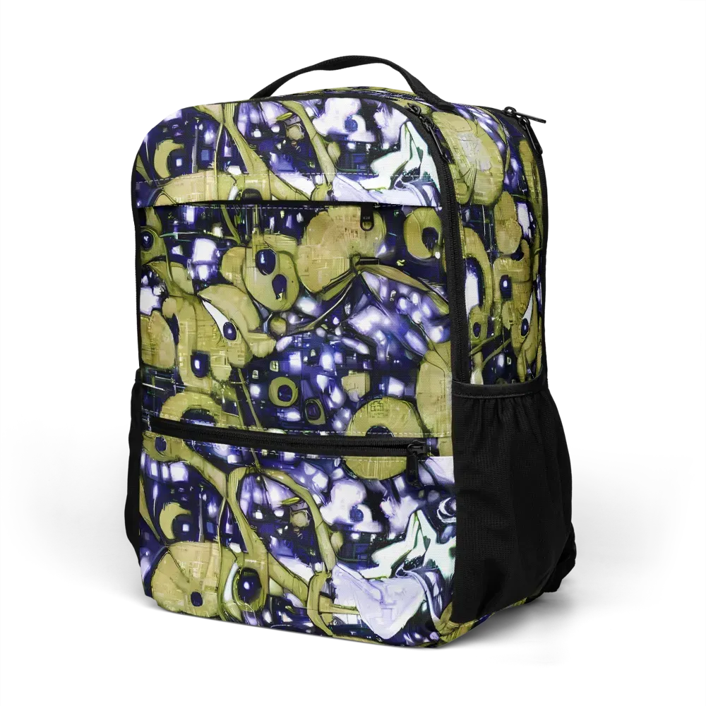 Olive Afterglow on Utility Backpack — Left Front