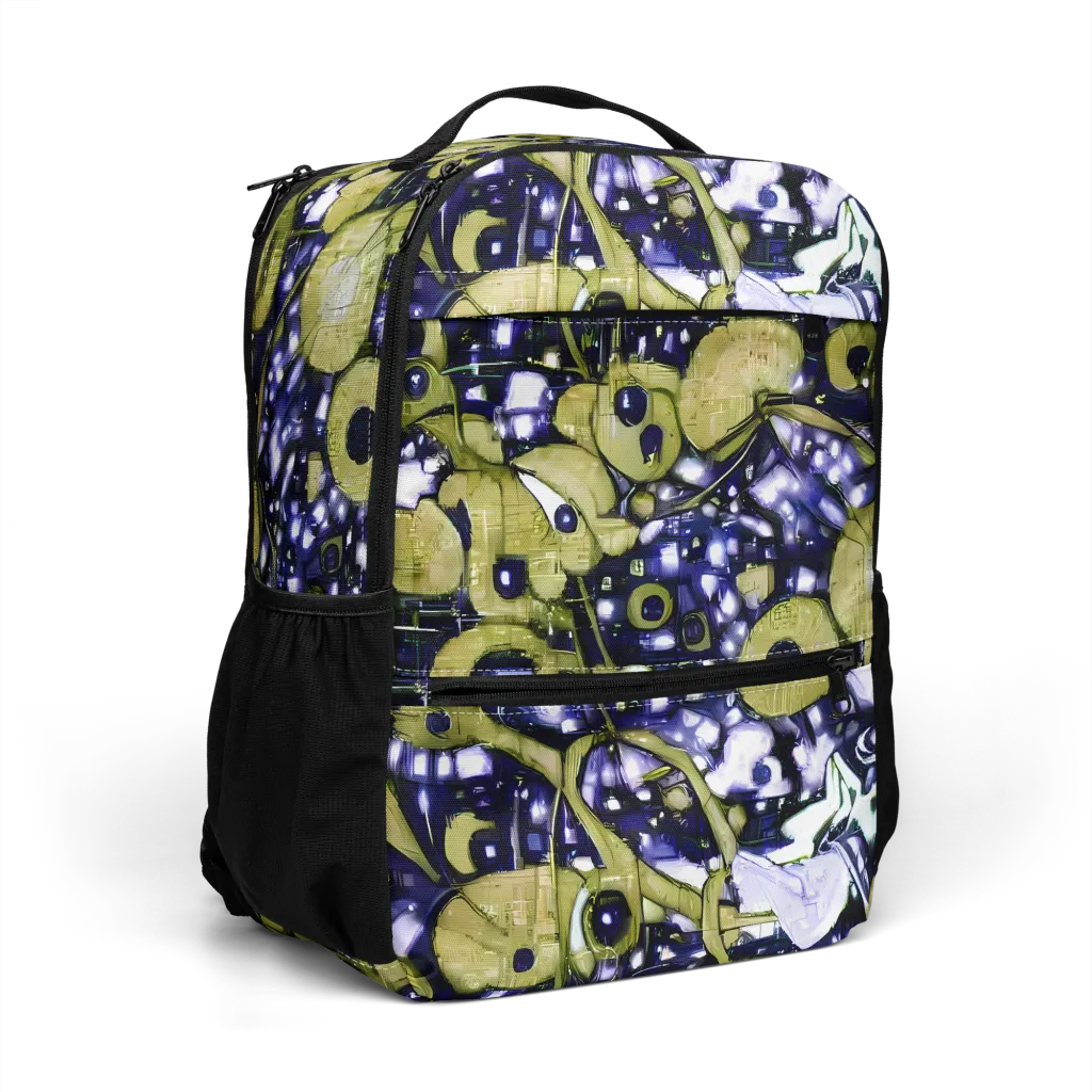Olive Afterglow on Utility Backpack — Right Front
