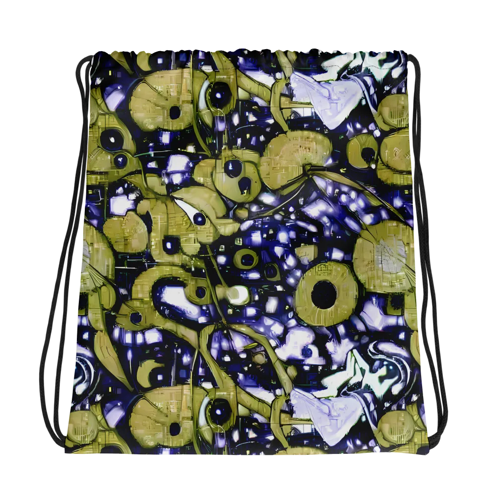 Olive Afterglow on Drawstring Bag — Photo
