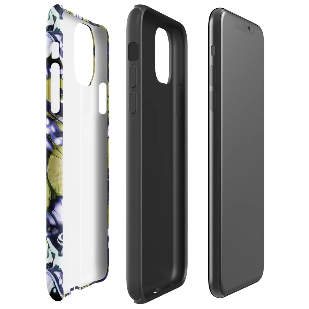 Olive Afterglow on Tough Case for iPhone® — Right