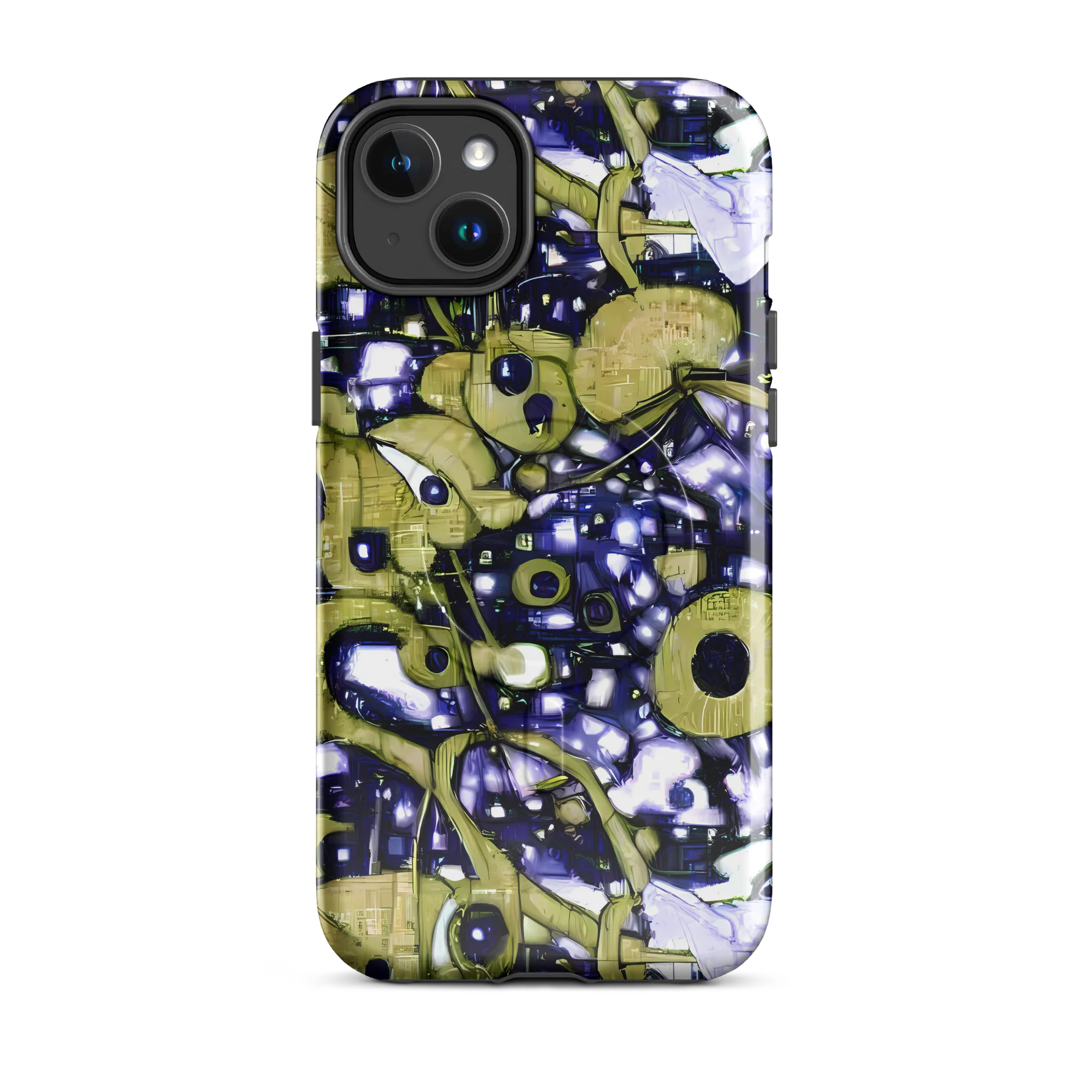 Olive Afterglow on MagSafe Tough Case for iPhone® — Front