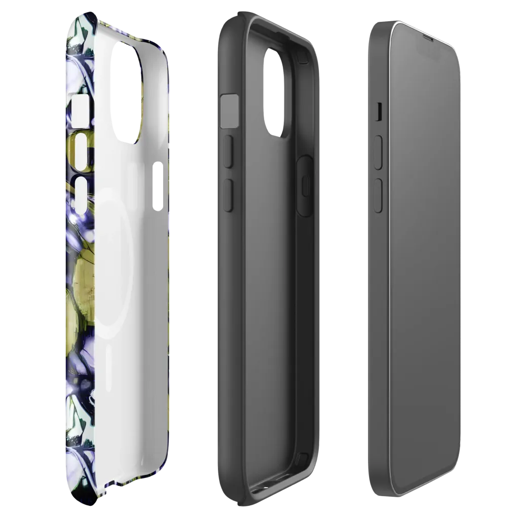 Olive Afterglow on MagSafe Tough Case for iPhone® — Front