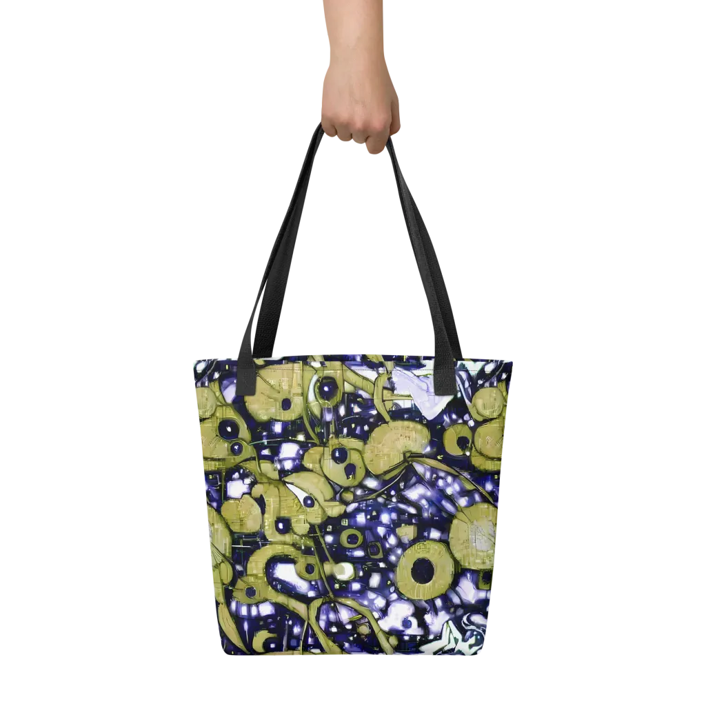Olive Afterglow on Tote Bag — Front