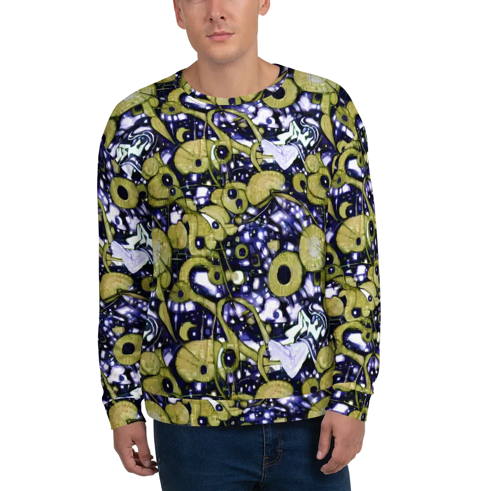 Olive Afterglow on Sweatshirt — Front