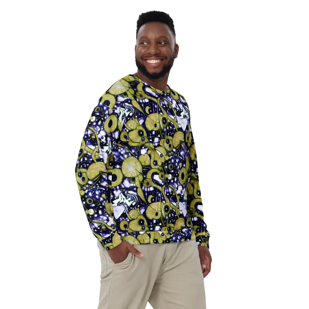 Olive Afterglow on Sweatshirt — Front