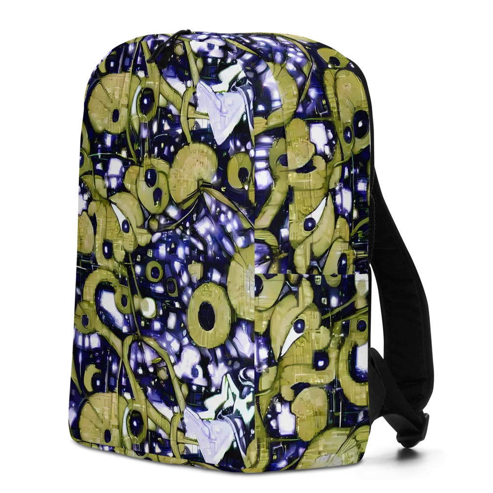 Olive Afterglow on Minimalist Backpack — Left